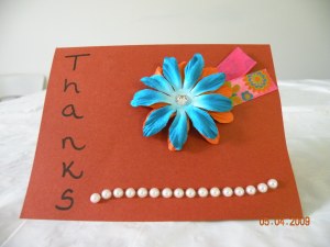Simple Thank you note